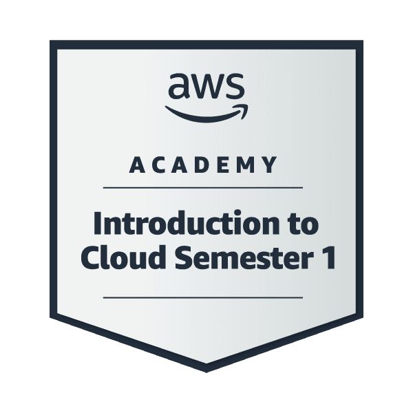 AWS Academy Graduate - AWS Academy Introduction to Cloud Semester 1