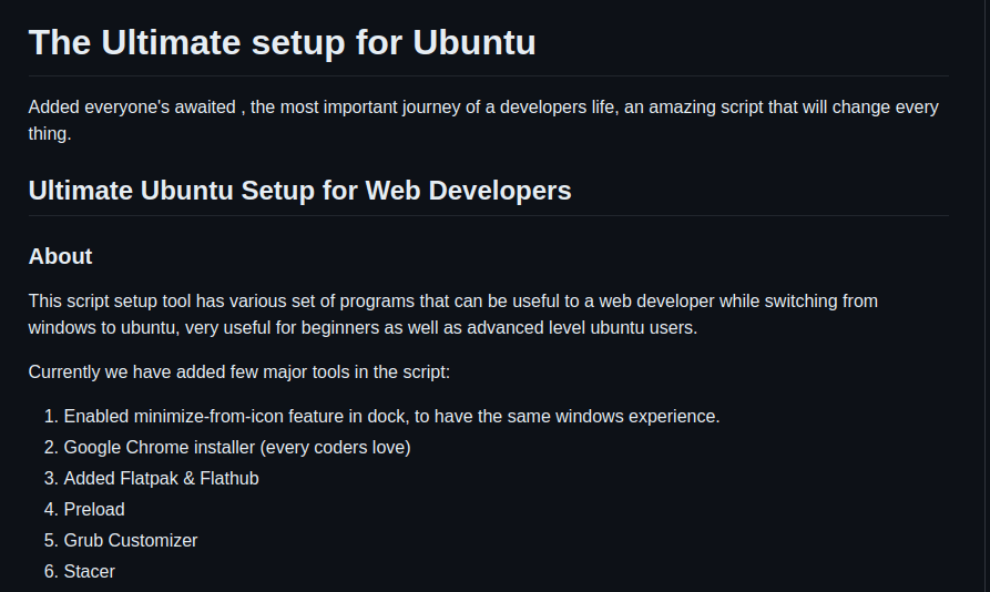 Ultimate Ubuntu Setup for Web Developers