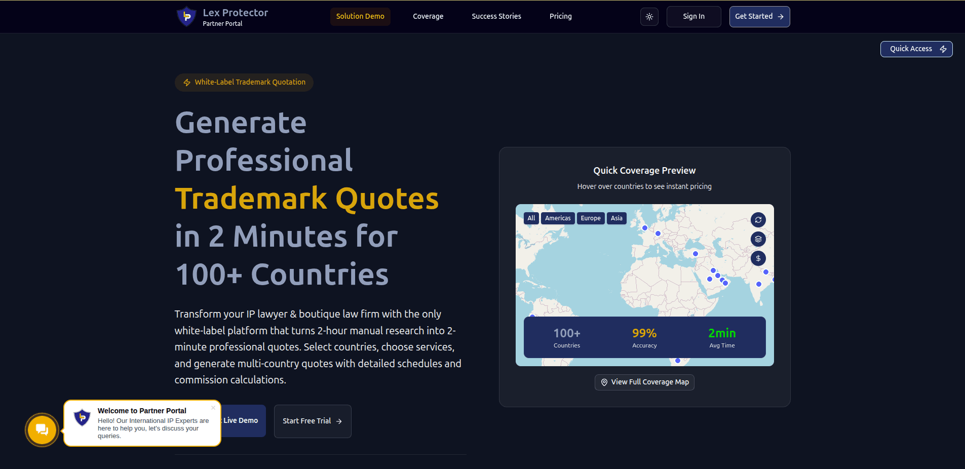 Lex Protector Partner Portal